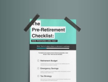 The Pre-Retirement Checklist - cover