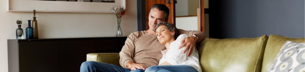 a couple (empty nesters)